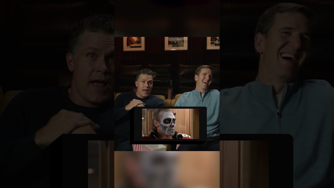 Раскраска лица взбудоражила Эли Маннинга и Кайла Брандта 😂 | 