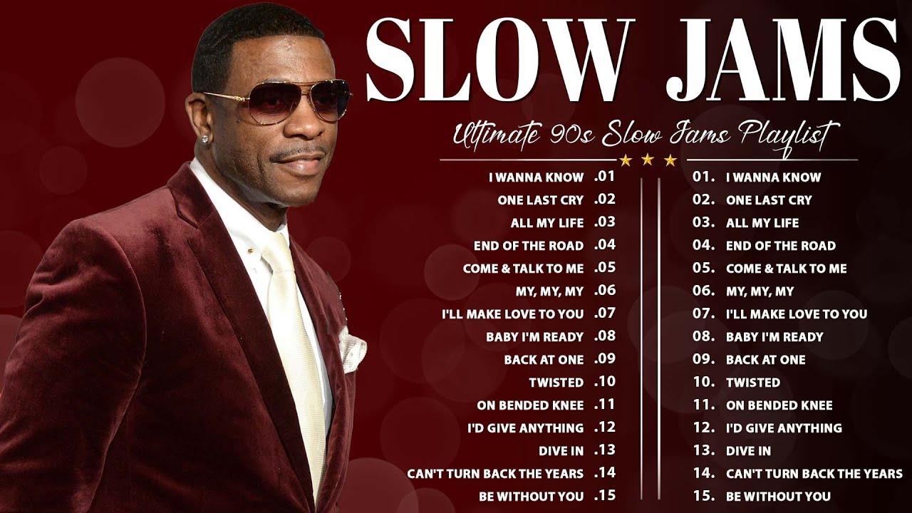 Classic 80s & 90s R&B Slow Jams🍷 | Best Love Songs Playlist | Joe, Gerald Levert, Brian McKnight