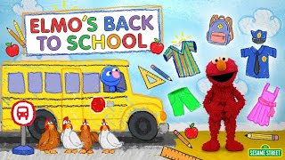 Elmo’s Back to School 🏫 Elmo is ready to learn a lot of things in school today! 