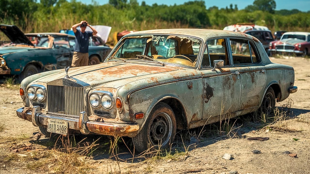 ASMR Rebuild: Abandoned 1972 Rolls-Royce Silver Shadow Restored to Factory New Condition Looking