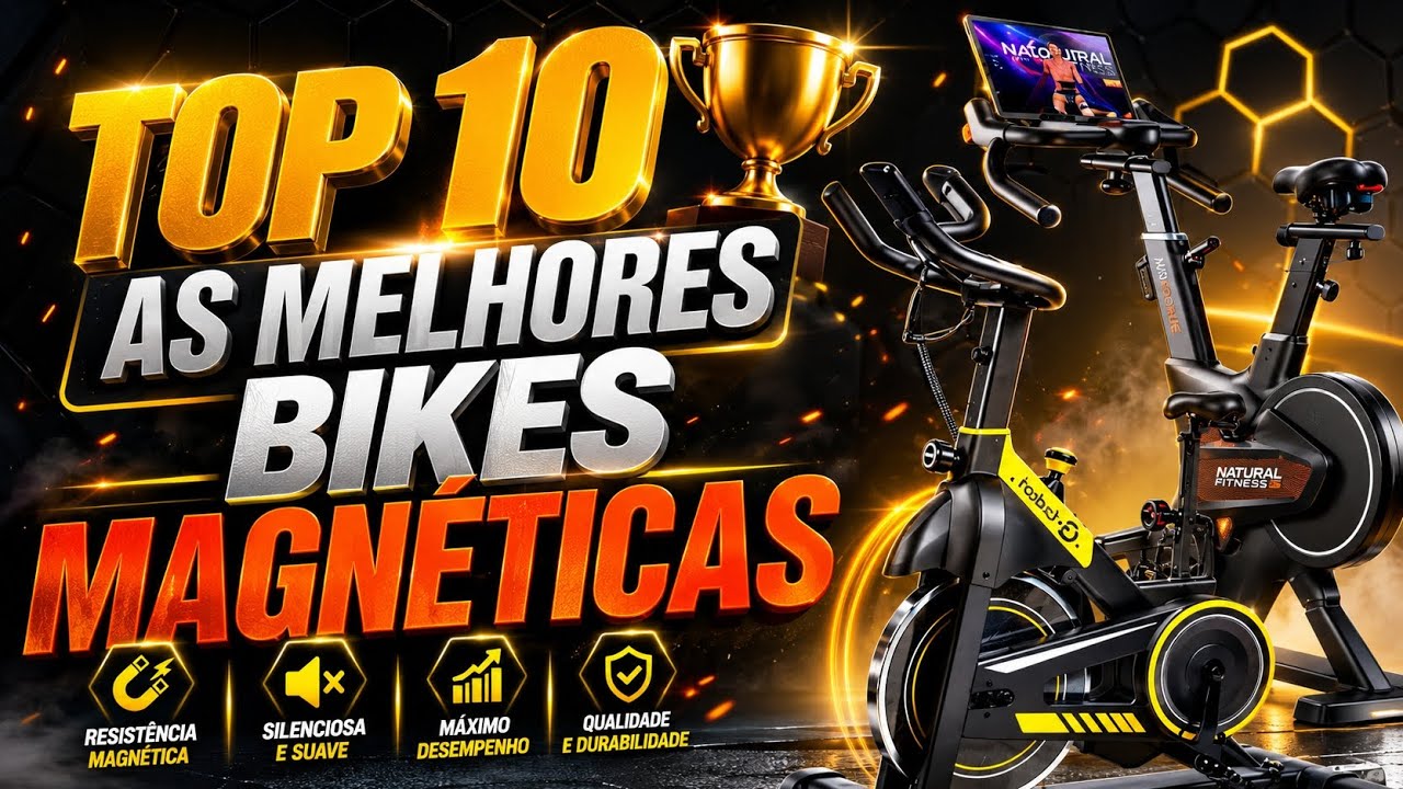 AS MELHORES BICICLETA ERGOMÉTRICA MAGNÉTICA DO BRASIL EM 2026 | TOP 10 ...