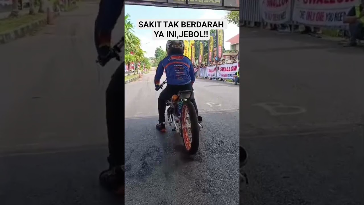 SAKIT TAK BERDARAH YA INI,MOTOR JEBOL‼️