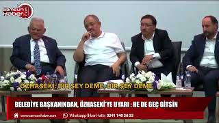 Belediye başkanından, Özhaseki'ye uyarı: He de geç gitsin