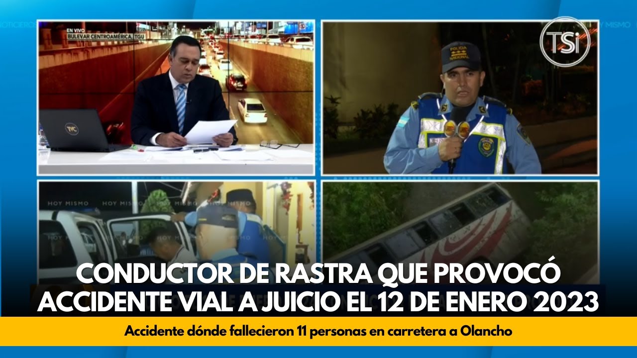 Conductor de rastra que provocó accidente vial a juicio el 12 de enero ...