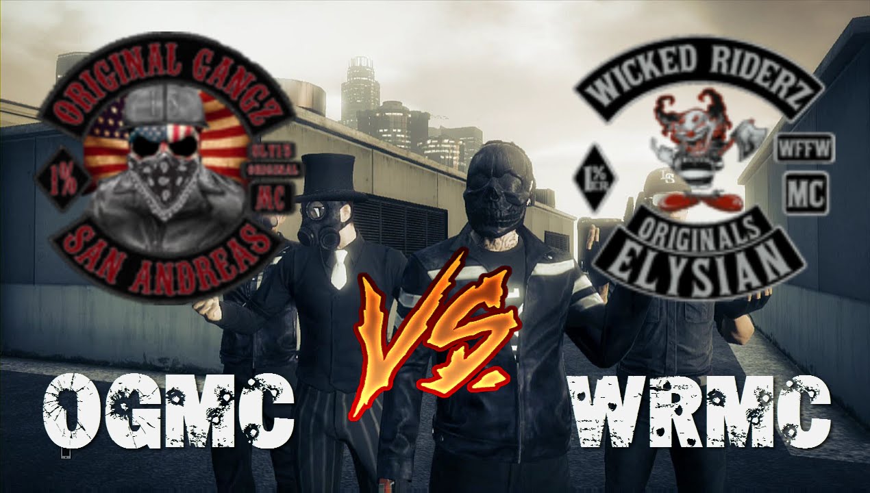 GTA V Crew Battle | Original Gangz MC Vs. Wicked Riderz MC | Free Aim | Xbox 360