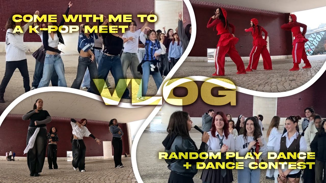 COME WITH ME to a K-POP MEET w/ RANDOM PLAY DANCE + DANCE CONTEST | JAN'26 VLOG