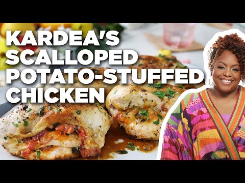 Kardea Brown's Scalloped Potato-Stuffed Chicken | Delicious Miss Brown | Food Network