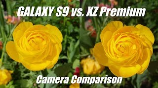 Galaxy S9 Plus vs Sony Xperia XZ Premium Camera Comparison