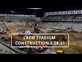 Columbus Crew Downtown Stadium Construction Update (Mavic Air 2 4K)