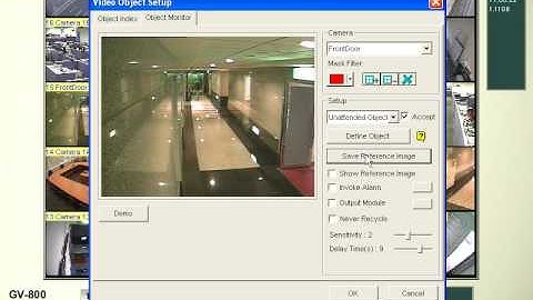 Geovision Unattended Object 041110 Setup