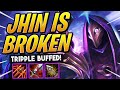 They TRIPLE BUFFED Jhin and now he's BROKEN - TFT Galaxies | Teamfight Tactics Set 3 | LoL