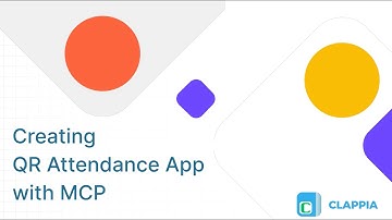 Create QR-Based Attendance App using AI Prompts ⢸ Build with Clappia MCP ⢸ No-Code Low-Code Platform