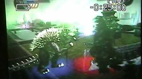 Godzilla Unleashed Movie remakes: Godzilla Raids again