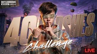 SOLO 40 FINISHES IN CAMPERS EVENT 🫠 | YouTube MUNNA | PUBG - BGMI Live