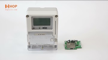 smart wifi single phase energy meter with RS485 lora gsm