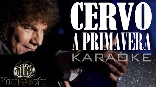 CERVO A PRIMAVERA (KARAOKE) chords