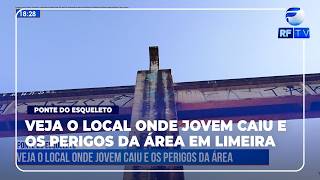 Alerta Total - Ponte do Esqueleto: veja o local onde jovem caiu e os perigos da área