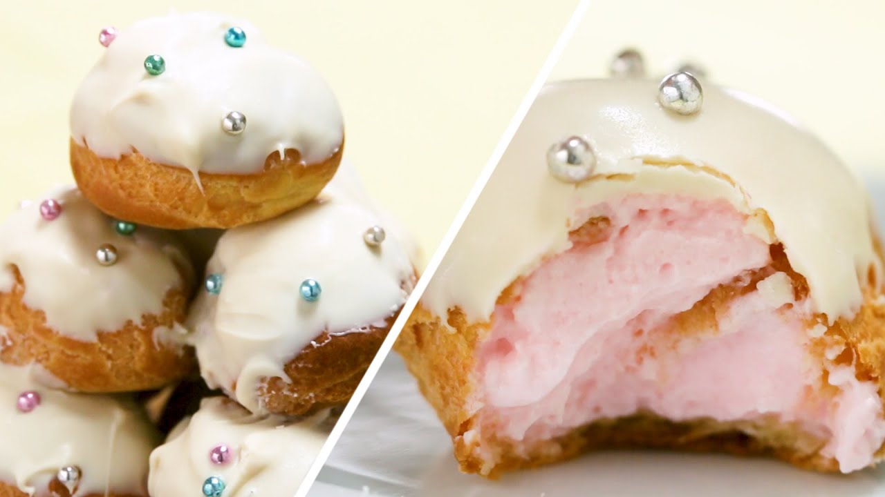 Gender Reveal Cream Puffs | Tasty