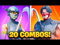 20 Most TRYHARD Skin Combos In Fortnite SEASON 3!