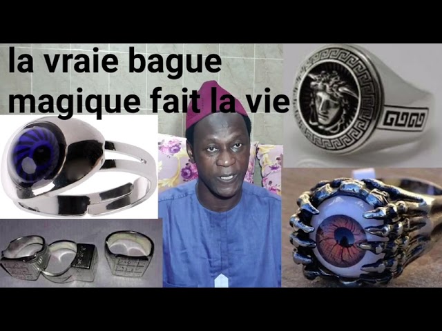 La bague magique pour la célébrité , la bague magique d’argent : tel +2290161257043