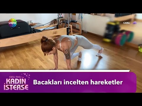 Evde kolay spor hareketleri! | Ebru Akel'le Kadın İsterse