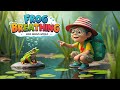 Frog Breathing | How Frogs Breathe Through Their Skin! 🐸💨#minigenius #nature #frog #breathing