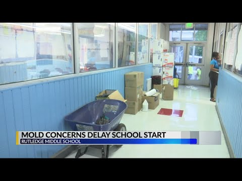 Rutledge Middle School delays the first day of school due to mold