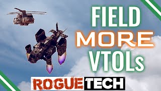 How Why To Use Vtols In Roguetech