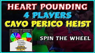 Wheel Spin  Kosatka // 4 Player Cayo Perico Heist