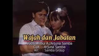 Wajah Dan Jabatan Arjuna Samba Feat Riska Angelina Karaoke Original Tanpa Vokal