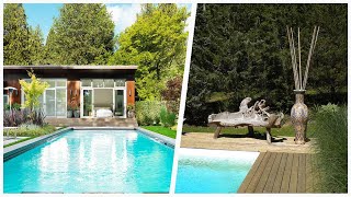 75 Mid-century Modern Lap Pool Design Ideas You'll Love ⭐