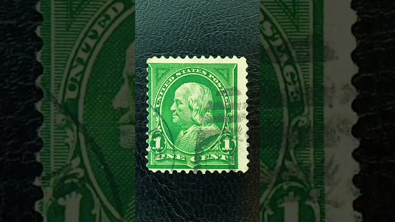 US 1 cent Ben Franklin Stamps