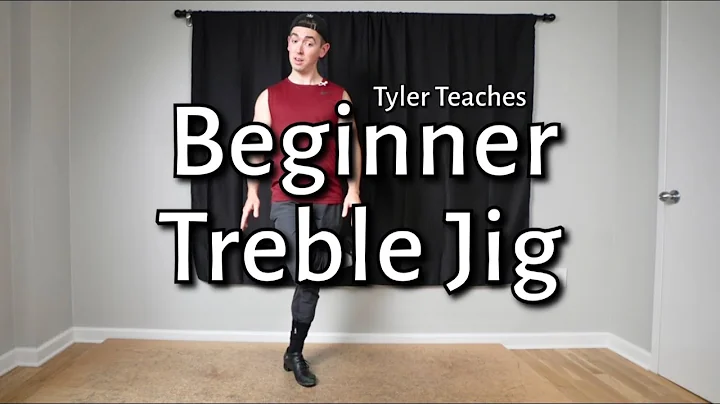 BEGINNER HARD SHOE TREBLE JIG: Tyler Teaches STEP 1〡 Learn Irish Dance Tricks & Steps