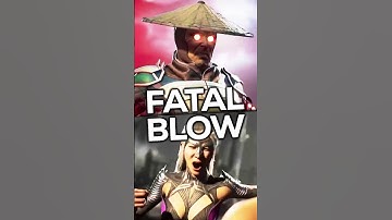 Evil Sindel and Dark Raiden Fatal Blow in Mortal Kombat 1! (Story Mode) #shorts
