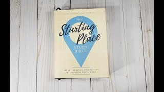 A quick look at zondervan's niv starting place study bible. this bible
combines popular elements of several other zondervan publications in
one easy to use b...