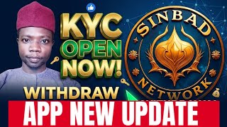 SINBAD NETWORK LATEST UPDATE New app update Abida kesawa mining ya tsaya