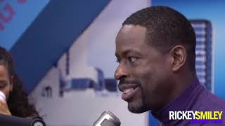Everything Sterling K. Brown & Taylor Russell Said On "The Rickey Smiley Morning Show"
