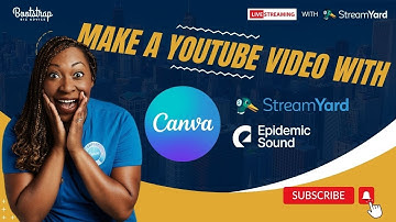 How to Make a YouTube Video on Your Computer | Canva + StreamYard Tutorial