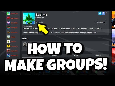 how to create a group in roblox hhcl lobby