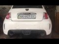 Выхлоп на Fiat 500 Abarth