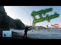 Surfcasting en fondo de roca, fuertes picadas (parte1)