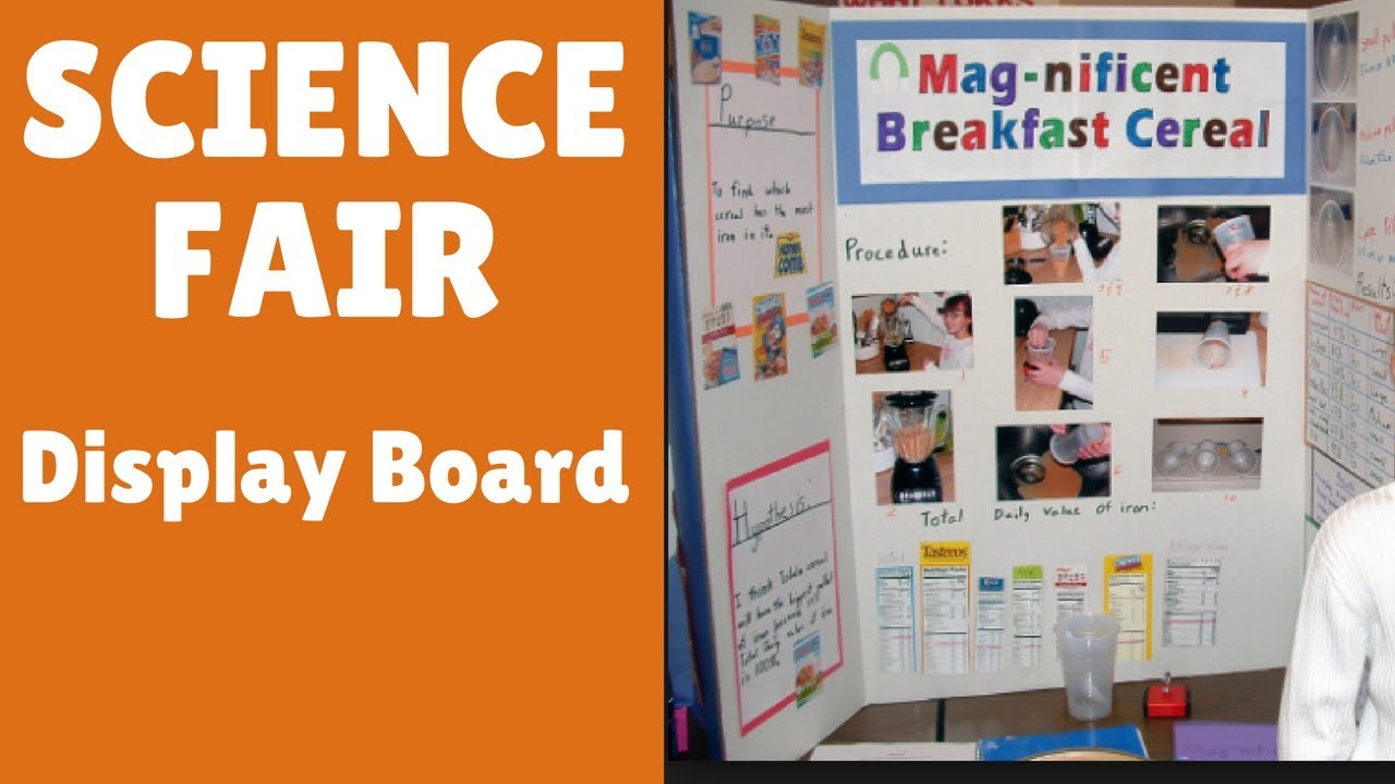 Science Fair Chart Sample