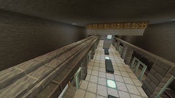 Minecraft Create Mod with metro platform screen doors