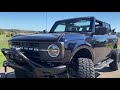 2021 Ford Bronco with Off Road Accessories