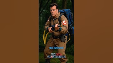 The Real Ghostbusters in Real Life. Who You Gonna Call (Again)?! 👻📟🧍‍♂️#ghostbusters #livingcartoon