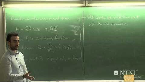 46: Canonical transformations part 4