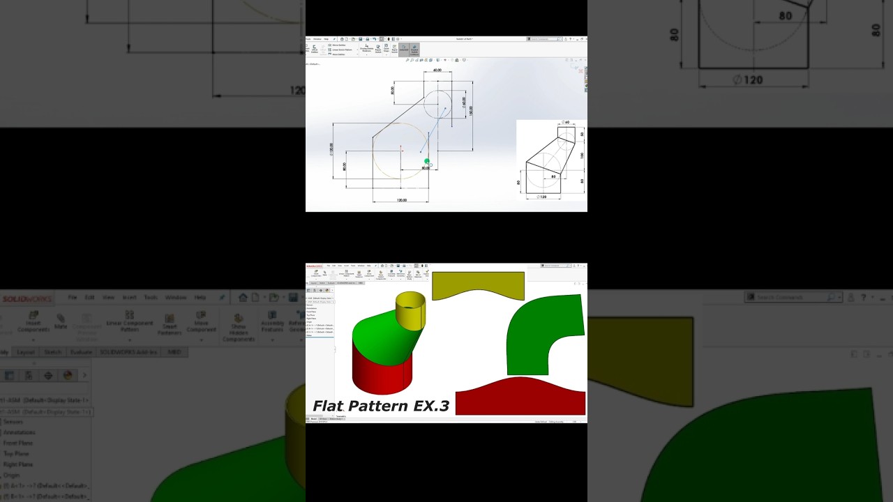sheet metal flat pattern