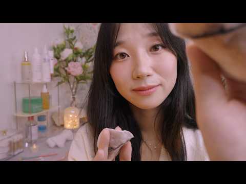 Realistic Makeup Removal & Skincare for Deep Sleep🫧✨ ASMR
