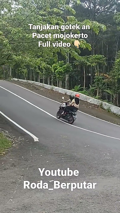 Tanjakan Viral Pacet Mojokerjo Arah ke Cangar Batu