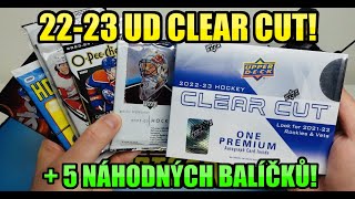 Jen 1 karta v boxu?! 😱 CLEAR CUT 22-23 + 5 NÁHODNÝCH BALÍČKŮ HOKEJOVÝCH KARTIČEK! Hokej karty NHL!